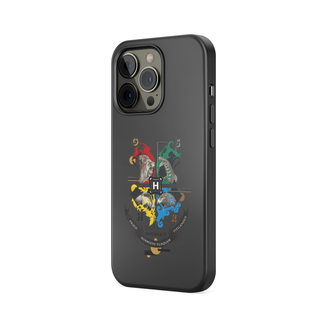 HARRY POTTER - COVER  HOGWARTS MULTICOLOR CONCEPT BLACK