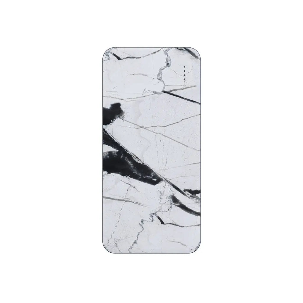 POWERBANK 10000 mah - WHITE MARBLE Just in Case