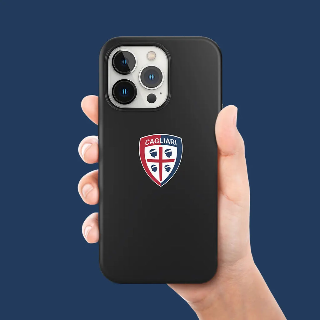 CAGLIARI - COVER LOGO BLACK JUST IN CASE