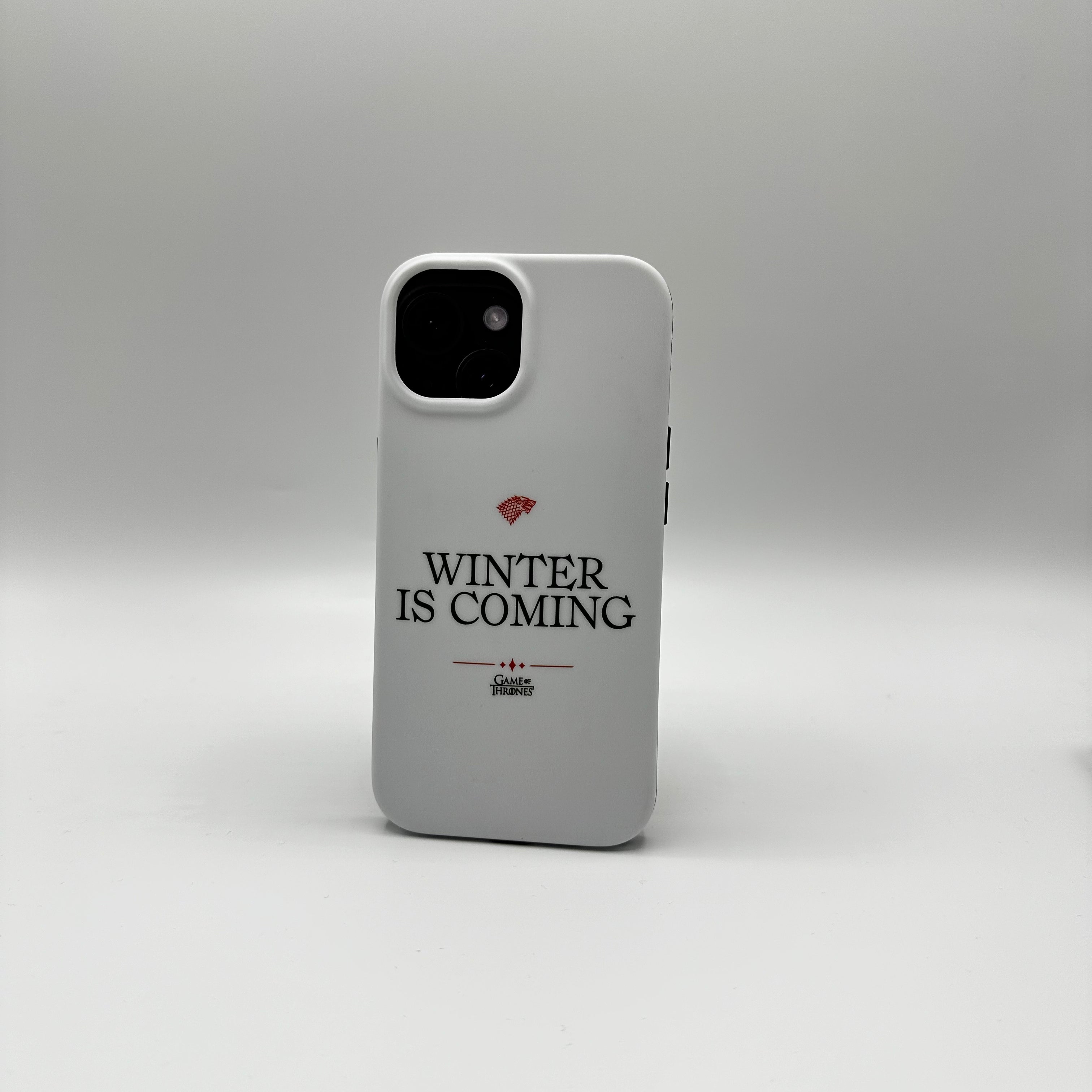 GAME OF THRONES - COVER WHITE "WINTER IS COMING"