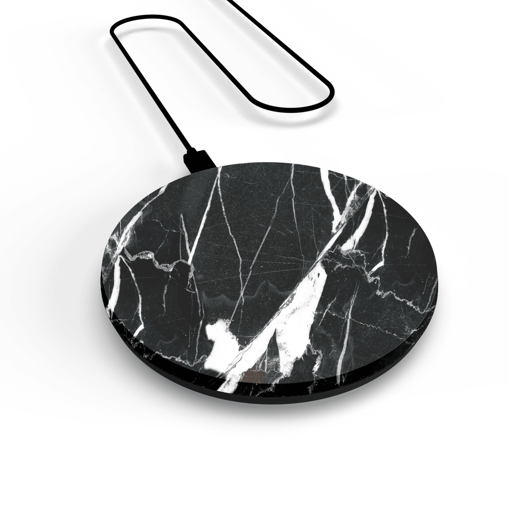 WIRELESS CHARGER - BLACK MARBLE - Just in Case